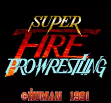 Image n° 1 - screenshots  : Super Fire Pro Wrestling